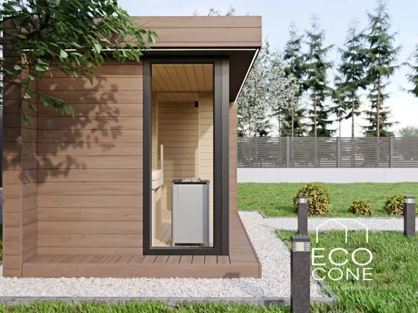 Medinė jauki sauna / pirtis
